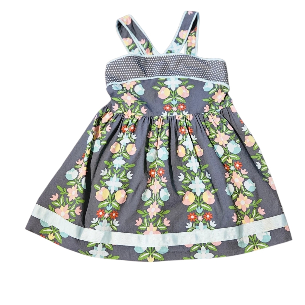 Matilda Jane Girls Hello Lovely Saturday Afternoon Floral Top Size 12